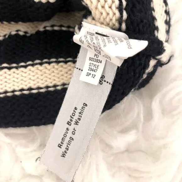 JCrew Crewcuts striped Boy Swaeter Size 3 - Picture 7 of 7